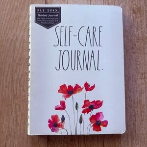 Rae Dunn Guided Journal - White Pages with Green Cover
